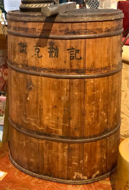 Vintage Chinese Wedding Barrel