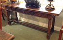 Vintage Three Drawer Wood Console