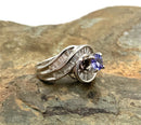 14kt Gold, Diamond & Tanzanite Ring