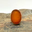 18kt Gold & Carnelian Ring