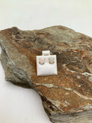 14kt White Gold & Opal Stud Earrings