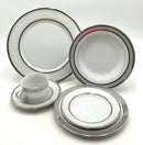Ralph Lauren Silk Ribbon Pearl Dinnerware Service for 12