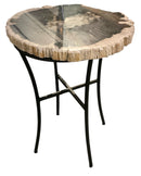 Petrified Wood Occasional Table
