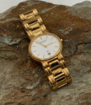 TOWN & COUNTRY Goldtone & Stainless Steel Watch
