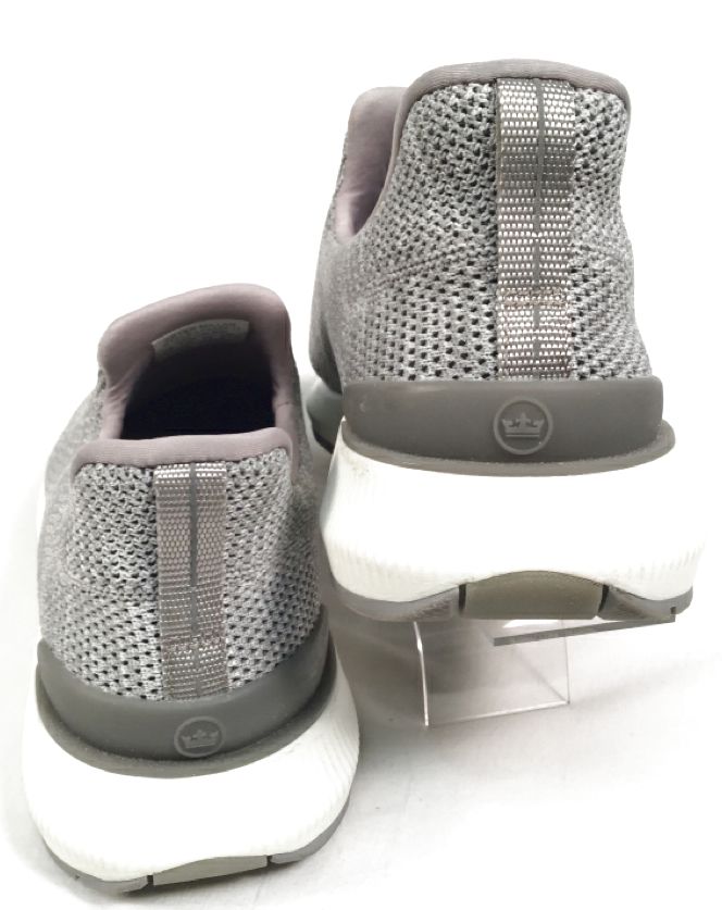 PETER MILLAR Grey Mesh Knit Hyperlight Apollo Slip On Sneakers 9.5