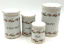 Set/4 Vintage French Canisters