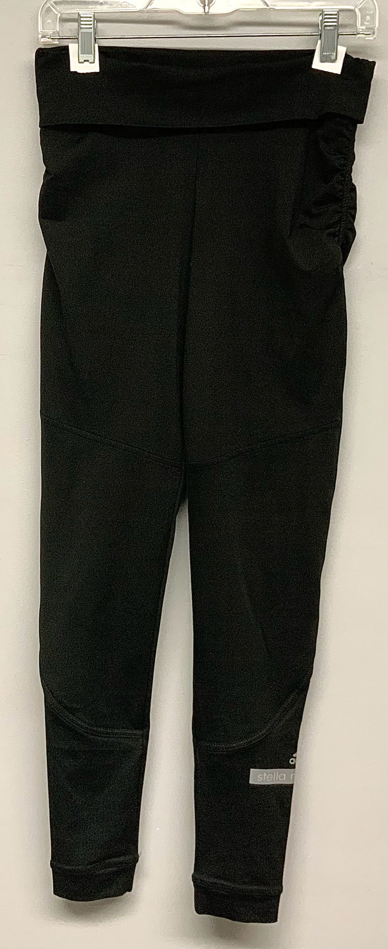 STELLA MCCARTNEYx Adidas Black Ruched Side Leggings