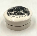 Vintage English Ironstone Lidded Box