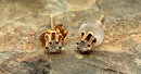 14kt Gold &  Diamond Stud Earrings
