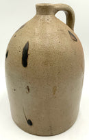 Antique American Stoneware Salt Glazed Jug