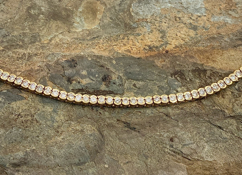 14kt Gold & Diamond Bracelet