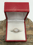 Platinum & Diamond Art Deco Style Ring