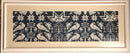 Antique Jacquard Coverlet Fragment