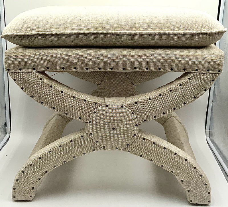 Restoration Hardware Toscane Nailhead Stool