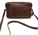 COACH Vintage Mahogany Brown Leather Legacy Taylor Crossbody Bag