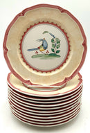 Set/12 Villeroy & Boch Jardin d'Alsace Village Salad Plates