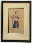 Set/6 Antique Hand Colored Lithographs