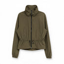 YAGYA Olive Green Toggle Windproof Riding Jacket