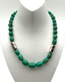 Jay King Sterling & Turquoise Beaded Necklace