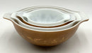 Set/4 Pyrex Early American Nesting Bowls