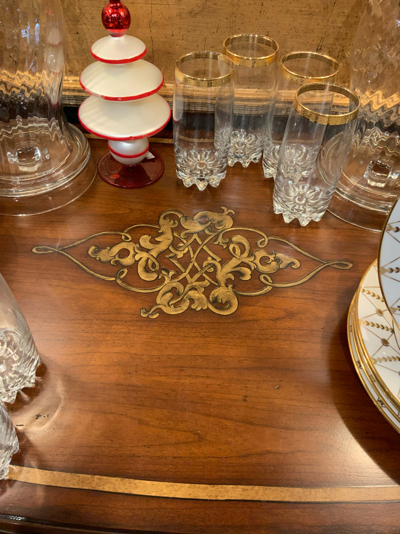 Five Drawer Bow Front Chest