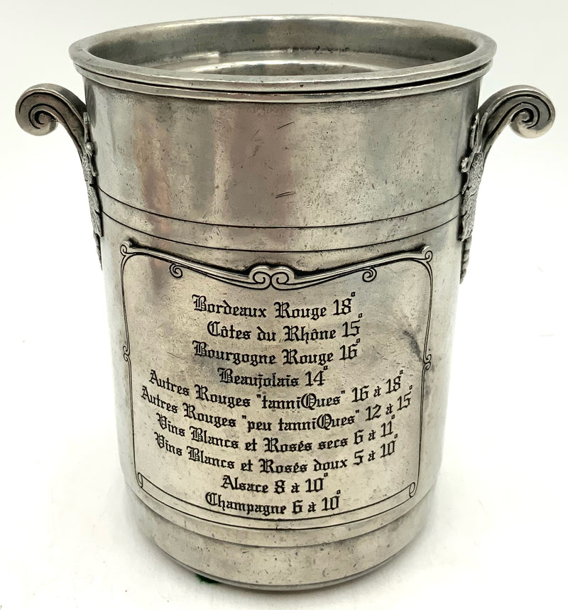 Pewter Wine Chiller
