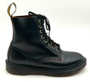 DOC MARTENS Black Leather 1460 Pascal Lace Up Boots 9