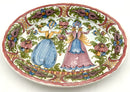 Handpainted Oval Skyros Platter