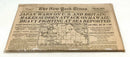 Vintage Shrink Wrapped Newspaper