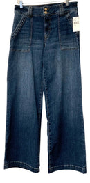 KUT Med Wash High Rise Wide Leg "Jodi" Jeans