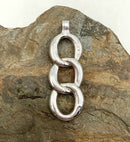Milor Modernist Sterling Electroform Pendant