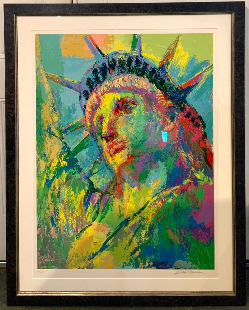 Signed & Numbered Leroy Neiman Seriagraph of The Statue of Liberty