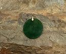 14kt Gold & Jade Horse Pendant