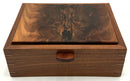 Handmade Mahogany/Oak Lidded Box