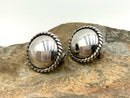 JAMES AVERY Retired Sterling Dome Earrings