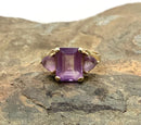 14kt Gold & Amethyst Ring