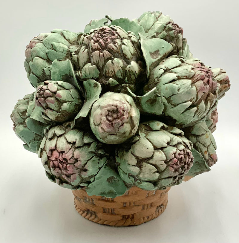 Vintage Horchow Ceramic Artichoke Centerpiece
