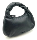 DOLCE VITA Black Leather Twist Handle Mini Bag