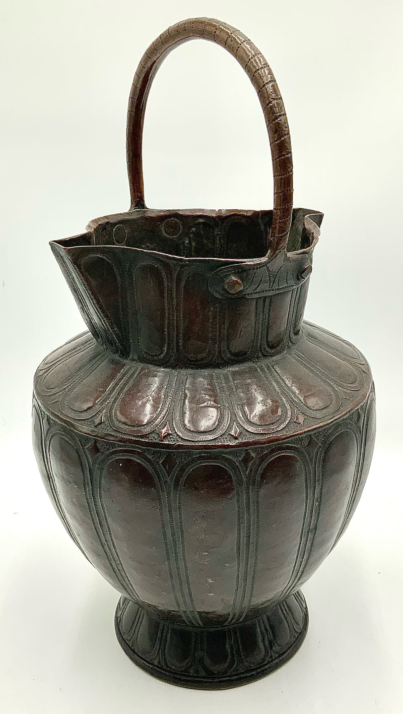 Bronze Metal Water Jug