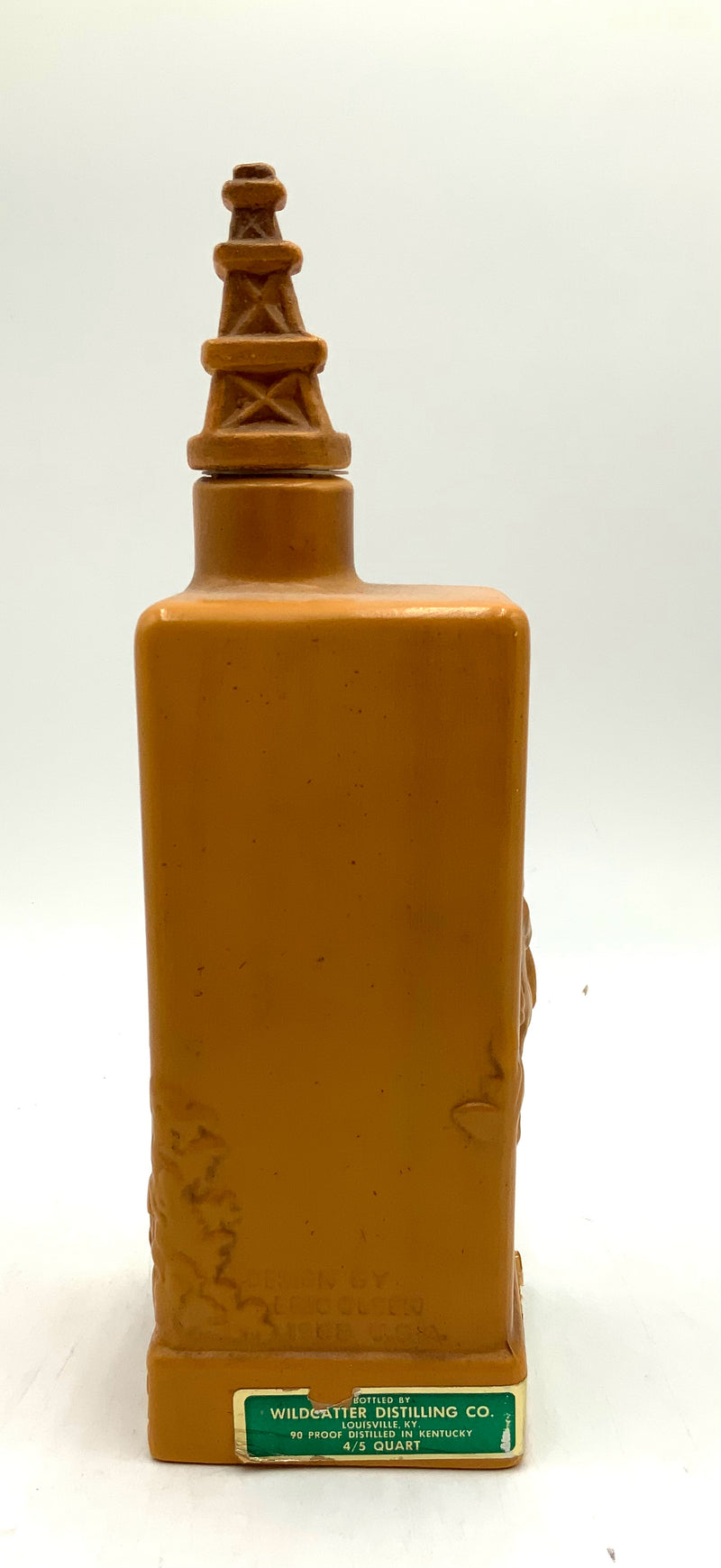 Vintage Wildcatter Bourbon Decanter