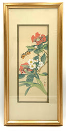 Pair of Asian Paintings on Silk