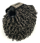 STAUD Black Silver Beaded Haruko Handbag