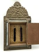 Antique Mirror Cabinet With Brushes