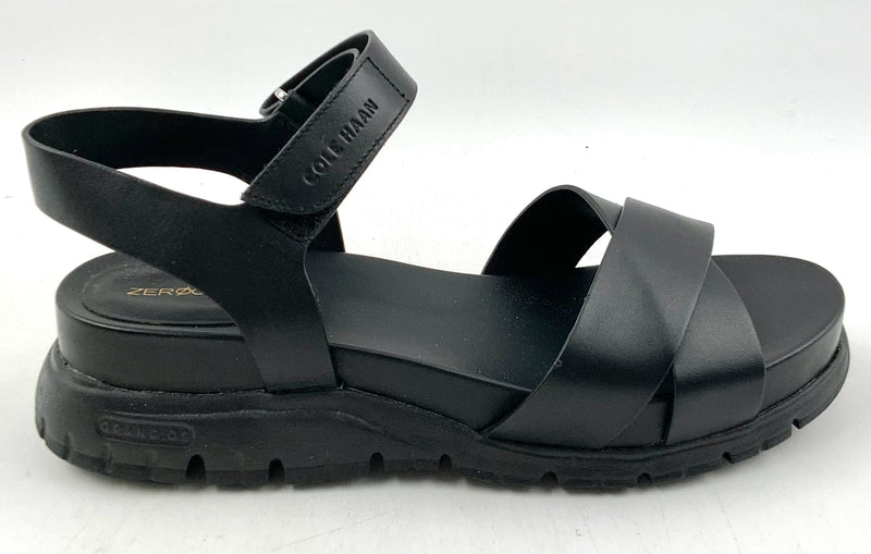 COLE HAAN Black Zero Grand Platform Sandals 7.5