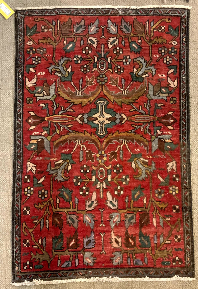 Handmade Karajeh Persain Rug 3 x 4.9