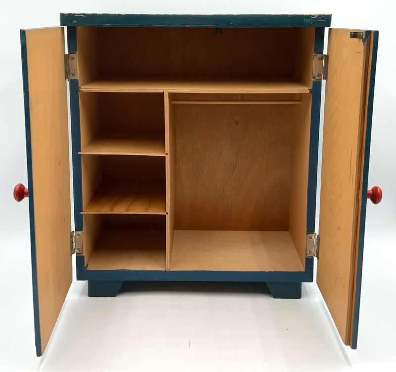 Vintage 1960's Doll Armoire