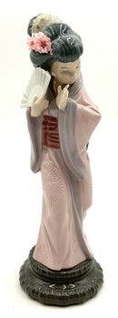 Lladro Porcelain Geisha Girl