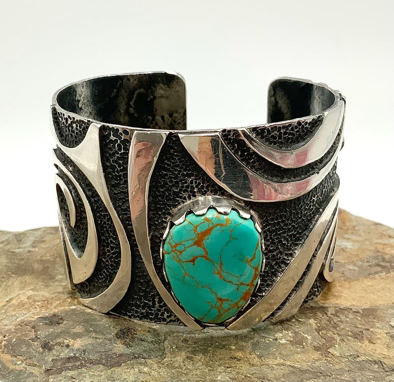 Sterling & Turquoise Cuff Bracelet