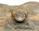 Stephen Dweck Bronze & Rock Crystal Ring
