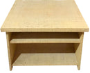 Rattan Coffee Table With Lazy Susan